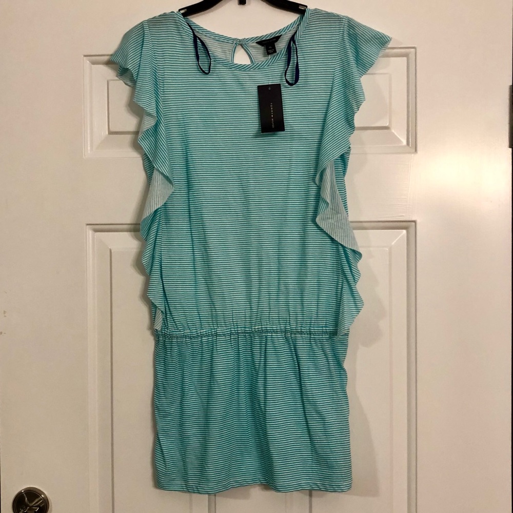 Girls Tommy Hilfiger Striped Dress